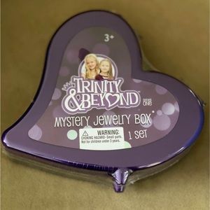 Trinity & Beyond Heart Shaped Mystery jewelry Box with Figures SEALED